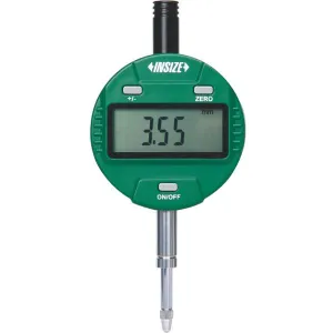 İnsize 12,7mm Metrik Dijital Komparatör Saati - Kulaklı Kapaklı, Hassasiyet: 0.001mm