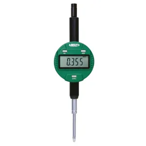 İnsize 25,4mm Metrik Dijital Komparatör Saati - Kulaklı Kapaklı, Hassasiyet: 0.01mm