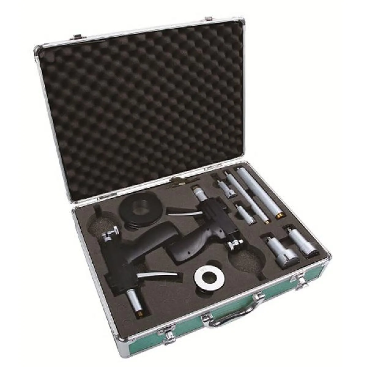 İnsize 50-100mm Tabancı Tip, Üç Ayaklı Silindir Komparatörü Set (Halka Mastarı Dahil, Saat Dahil Değildir)