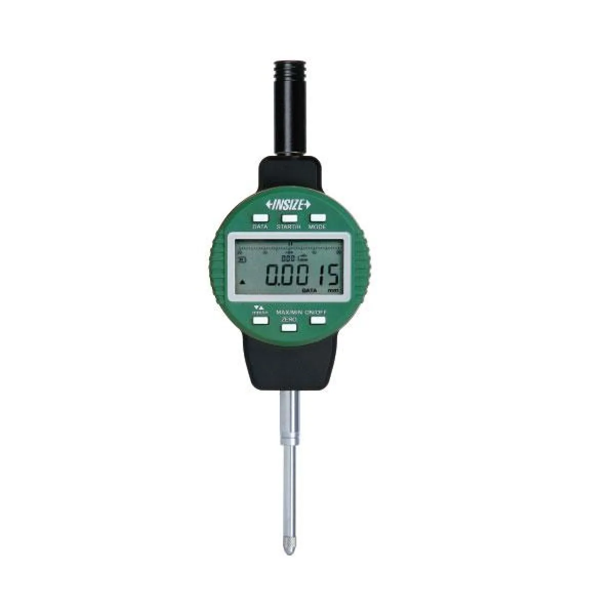 İnsize 25,4mm/1" Yüksek, Hassasiyet:li Dijital Komparatör Saati (Düz Kapak), Hassasiyet: 0.0005mm/0.00001"