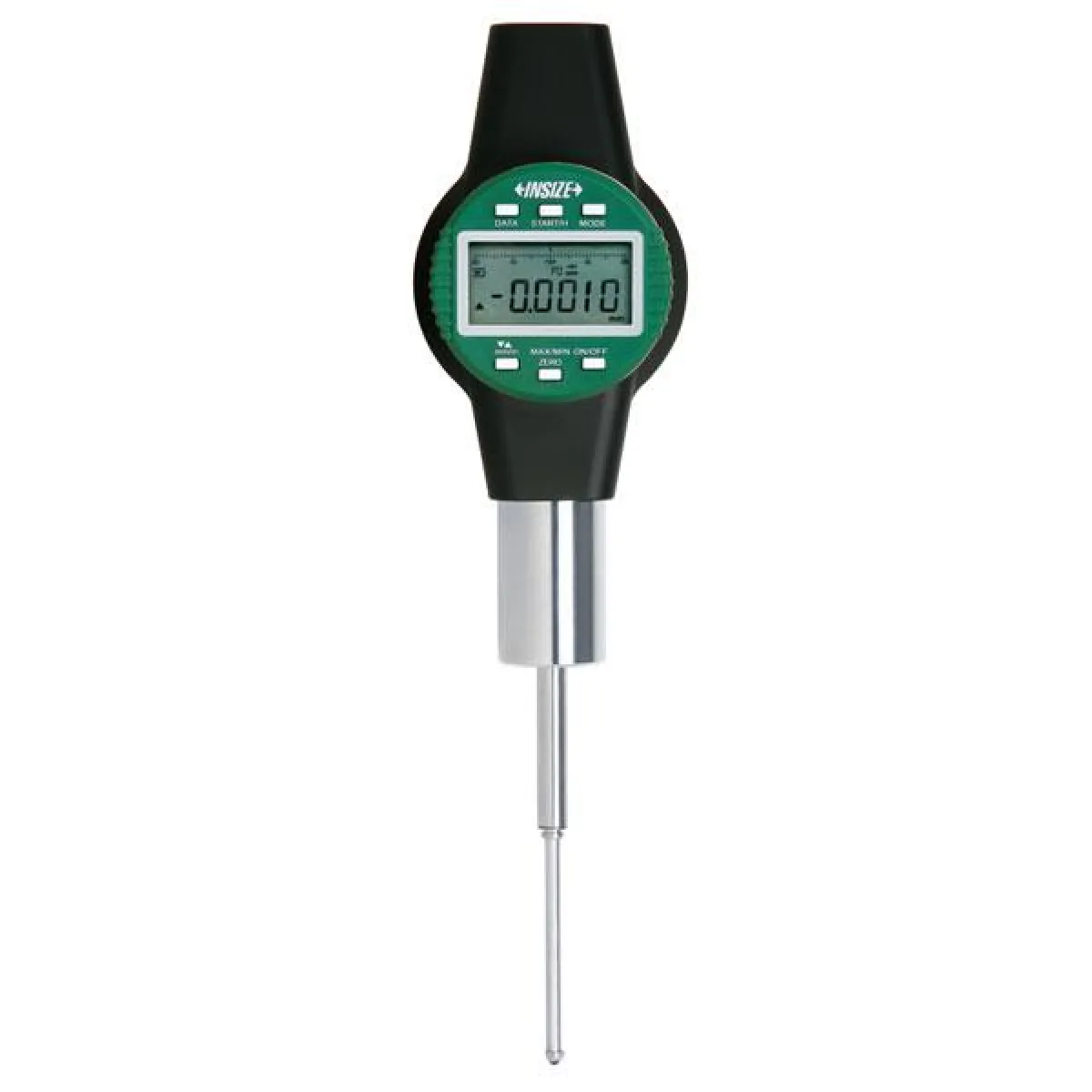 İnsize 50,8mm/2" Yüksek, Hassasiyet:li Dijital Komparatör Saati (Düz Kapak), Hassasiyet: 0.0005mm/0.00002"