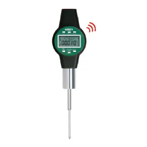 İnsize 2"/50,8mm Yüksek, Hassasiyet:li Dijital Komparatör Saati (Kablosuz Veri Aktarımı - Düz Kapak), Hassasiyet: .00002"/0.0005mm