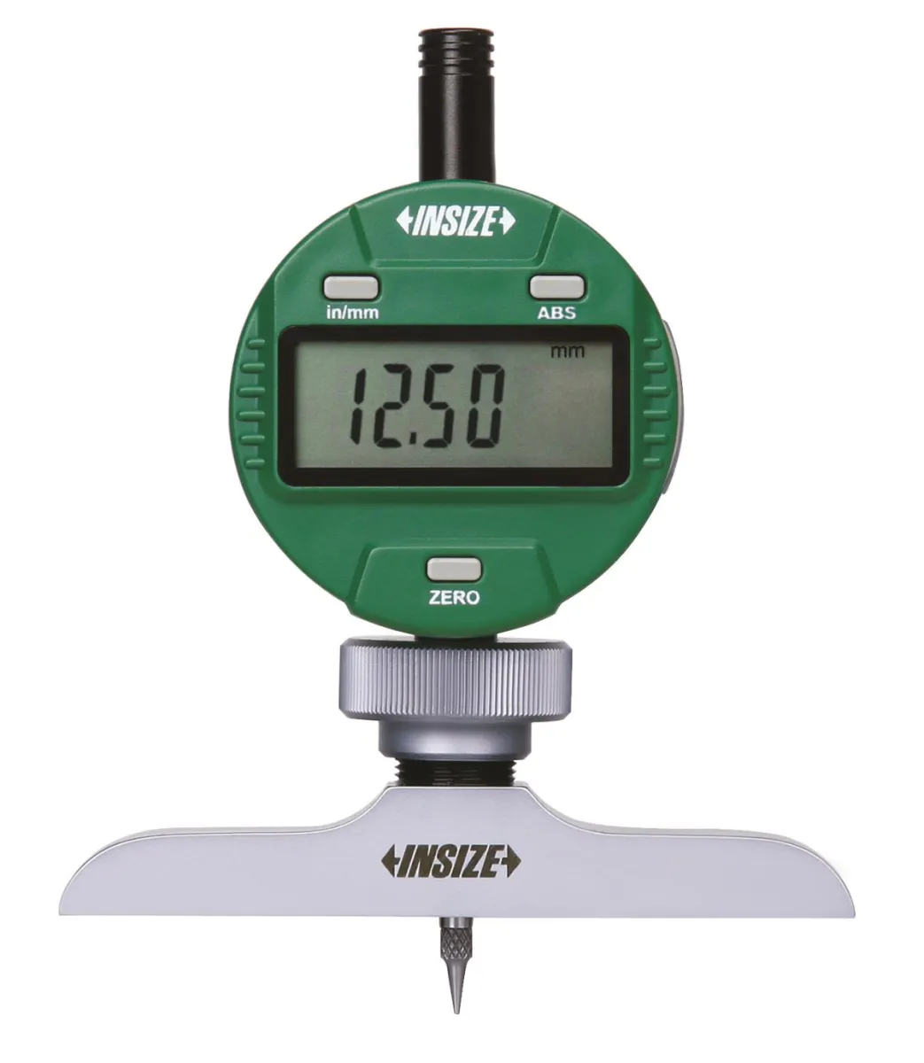 İnsize 0-300mm Dijital Derinlik Komparatörü (Taban 63X17mm), Hassasiyet: 0,01mm
