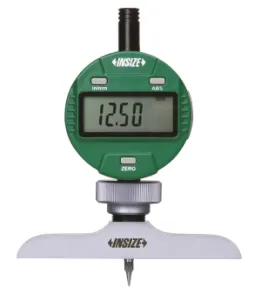 İnsize 0-300mm Dijital Derinlik Komparatörü (Taban 101,5X17mm), Hassasiyet: 0,01mm