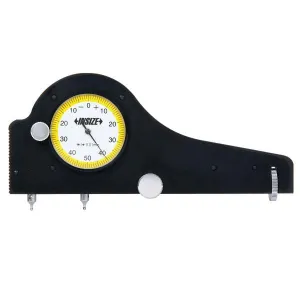 İnsize 0,5-4"/12,7-101,6mm Diş Adımı Ölçüm Cihazı, Hassasiyet: 0.01mm