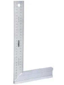 İnsize 300X170mm Cetvelli Gönye (Tam Kutu Sipariş Edilmelidir, 6 Adet/Kutu), Hassasiyet: 1mm