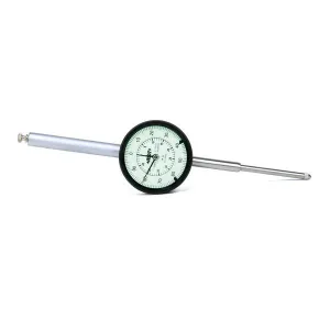 İnsize 0-80mm Komparatör Saati Çap: 58mm Uzun Uçlu (Tip B Kısa Gövde), Hassasiyet: 0.01mm
