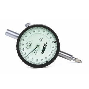 İnsize 0-2mm Komparatör Saati Çap: 58mm Hassas Tip (Kulaklı Kapaklı), Hassasiyet: 0.001mm