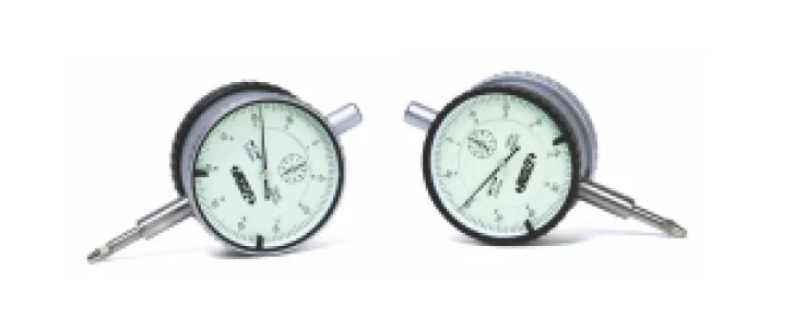 İnsize 0-10mm Çift Ekranlı Komparatör Saati (Metrik), Çap 58mm, Hassasiyet: 0,01mm