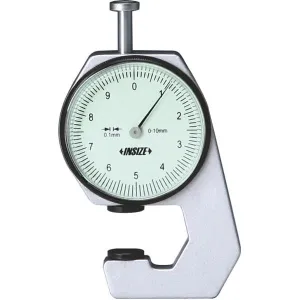 İnsize 0-10mm Saatli Kalınlık Ölçme ( Mini Model ), Hassasiyet: 0.1mm