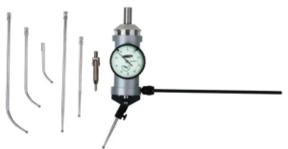 İnsize 0-3mm Komparatör Saatli Freze Merkezleme Aparatı, Hassasiyet: 0.01mm