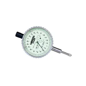 İnsize 1mm Komparatör Saati - Hassas Model (Kulaklı Kapaklı), Hassasiyet: 0,001mm