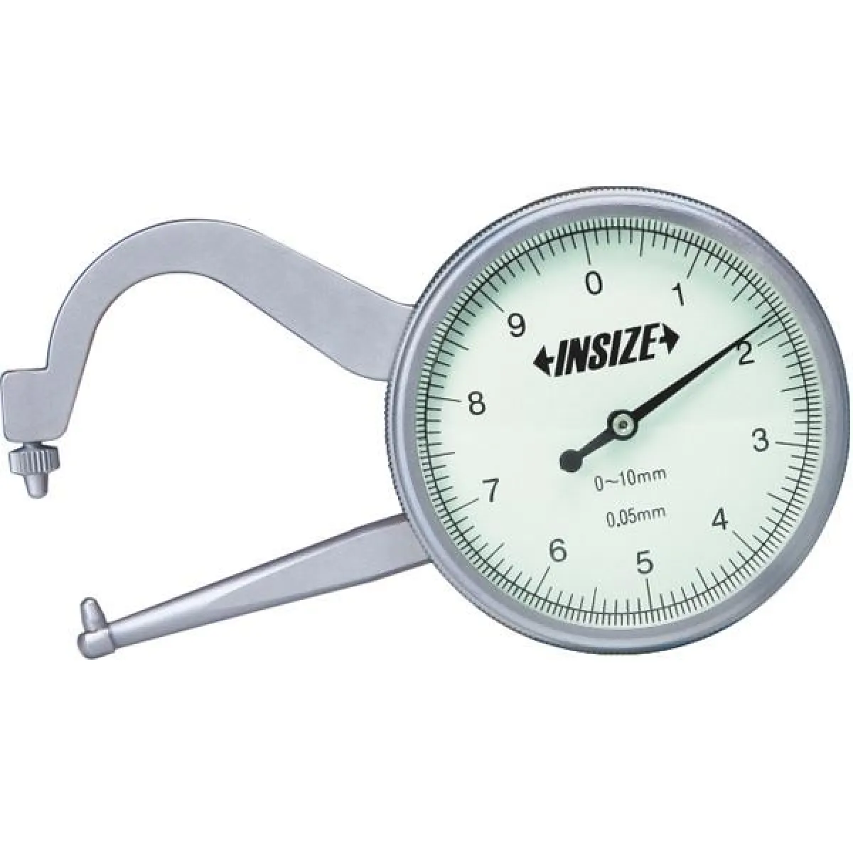 İnsize 0-10mm Saatli Kalınlık Ölçme, Hassasiyet: 0.05mm Kod: 2862-102