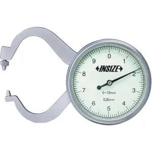 İnsize 0-10mm Saatli Kalınlık Ölçme, Hassasiyet: 0.05mm Kod: 2863-10