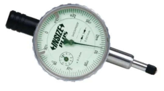 İnsize 1mm Komparatör Saati 40mm Çap, Hassasiyet: 0.001mm