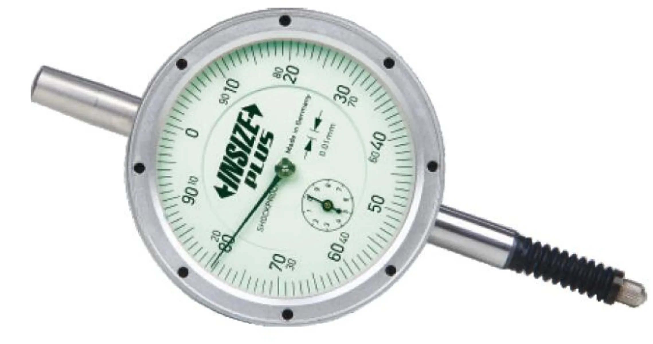 İnsize 10mm Komparatör Saati Ip67 Korumalı, Hassasiyet: 0.01mm