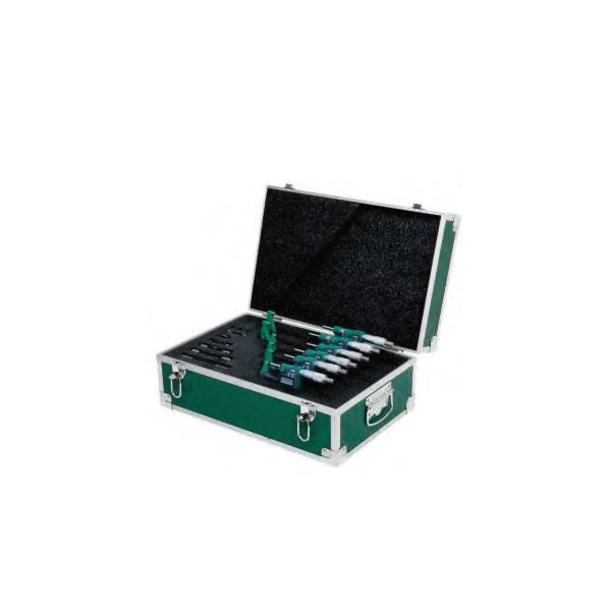 İnsize 0-150mm/0-6" Dijital Mikrometre Set Üç Tuşlu, Ip55, Hassasiyet: 0.001mm