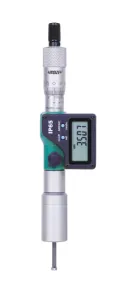 İnsize 3-4mm/0,12-0,16" Dijital Üç Ayaklı İç Çap Mikrometresi, Hassasiyet: 0.001mm/0.00005"