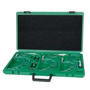 İnsize 0-3" Dış Çap Mikrometresi Set (İnç), Hassasiyet: 0.0001"