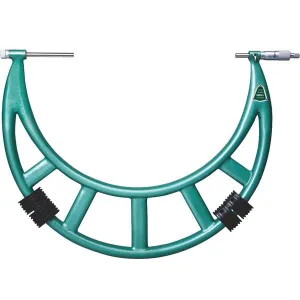 İnsize 300-400mm Dış Çap Mikrometresi Değiştirilebilir Uçlu, Hassasiyet: 0.01mm Kod: 3206-400