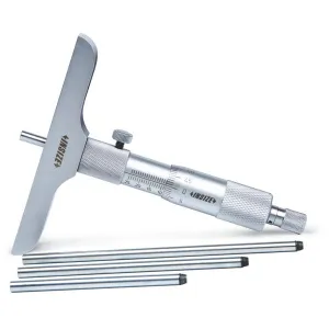 İnsize 0-300mm Mekanik Derinlik Mikrometresi, Hassasiyet: 0.01mm