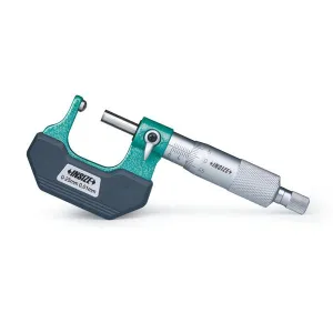 İnsize 0-25mm Küresel Uçlu Mikrometre (Küresel Uçlu Mil), Hassasiyet: 0.01mm