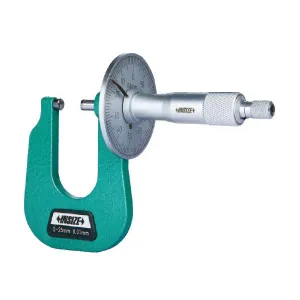 İnsize 0-50mm Mekanik Mikrometre Metal Levhalar İçin, Hassasiyet: 0.01mm Kod: 3263-50A