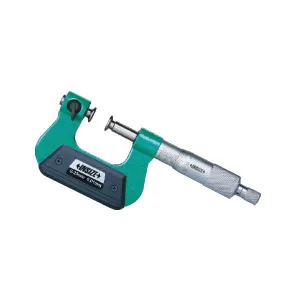 İnsize 0-25mm Mekanik Değiştirilebilir Uçlu Mikrometre, Hassasiyet: 0,01mm