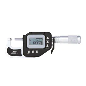 İnsize 25-50mm/1-2" Yüksek, Hassasiyet:li Hızlı Ölçüm Mikrometresi, Hassasiyet: 0.0002mm/0.00001"