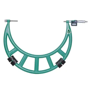 İnsize 300-400mm/12-16" Dijital Dış Çap Mikrometresi Değişebilir Uçlu, Hassasiyet: 0.001mm