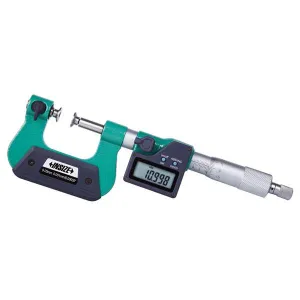 İnsize 150-175mm/6-7" Dijital Değiştirilebilir Uçlu Mikrometre, Hassasiyet: 0.001mm/0.00005"