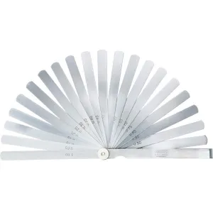 İnsize 0,05-1,00mm Uzun Tip Filler Çakısı, 13 Yaprak, 150mm Boy, Hassasiyet: 13'Lü