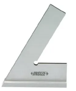İnsize 200X130mm Şapkalı Gönye 60 Derece Dın 875, Hassasiyet: 2, Hassasiyet: