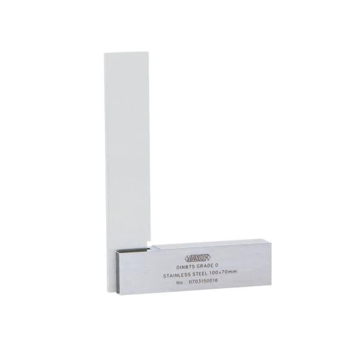 İnsize 50X40mm Düz Gönye 90 Derece/Geniş Taban Dın 875, Hassasiyet: 0, Hassasiyet: