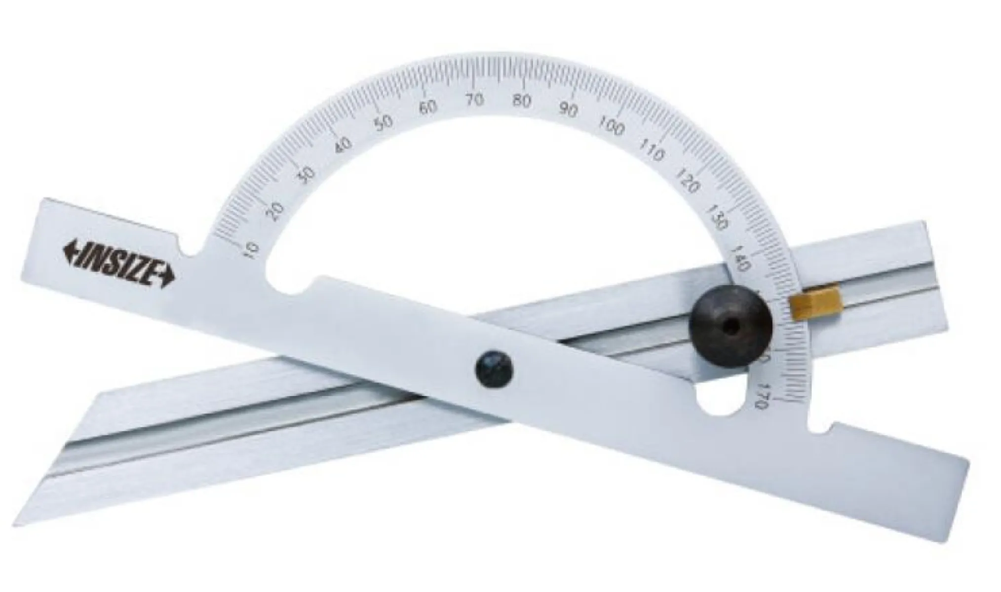 İnsize 250X500mm Açı Ölçer 10-170°, Hassasiyet: 1°