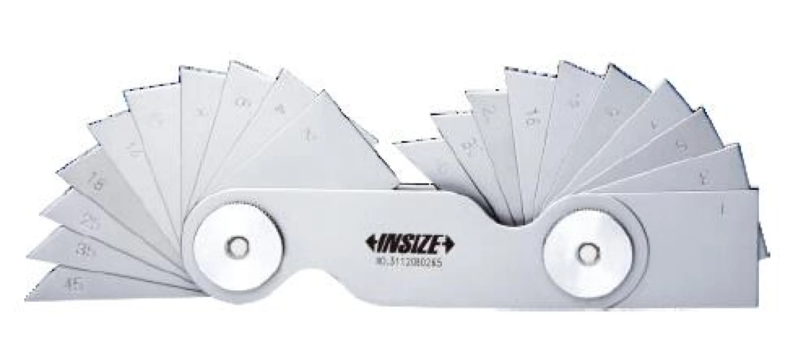 İnsize 1-45° Açı Mastarı 20Pcs