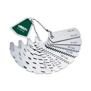 İnsize 5-12mm Dişli Kontrol Mastarı Kod: 4860-212
