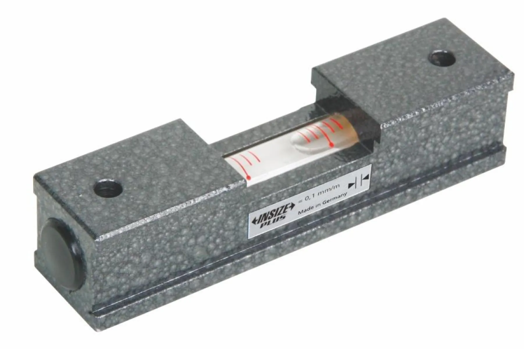 İnsize 100mm Hassas Su Terazisi - Mini Model (Insize Plus), Hassasiyet: 0.1mm/M (=0.0057°)