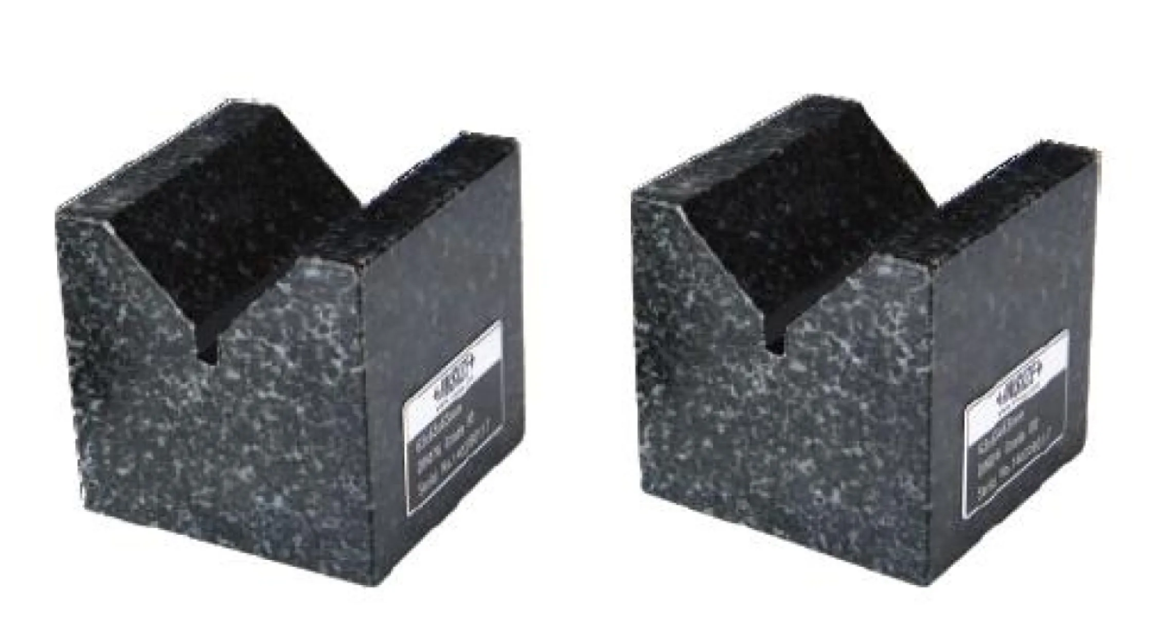 İnsize 70X70X50mm Granit V Blok ( Çiftli), Hassasiyet: 6-75mm