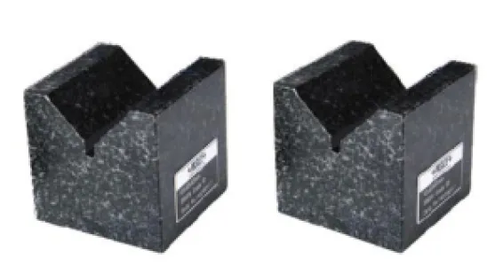 İnsize 70X70X50mm Granit V Blok ( Çiftli), Hassasiyet: 6-75mm