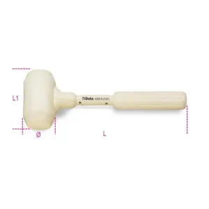 Beta 1391A-500 Plastik Çekiç Ürün Kodu 013910205