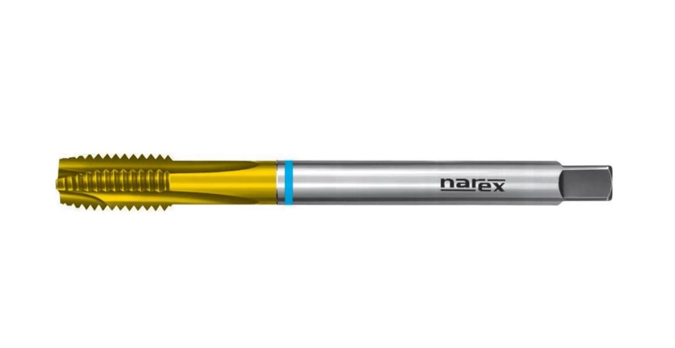 Fett M12 Narex 3660 Dın N-371Bps Tin Hsse Düz Kanal Uç Bilemeli Makina Kılavuzu