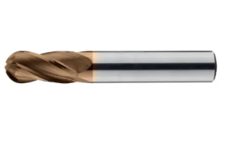 Kraft 5mm 4 Ağız Küresel Kısa Karbür Parmak Freze