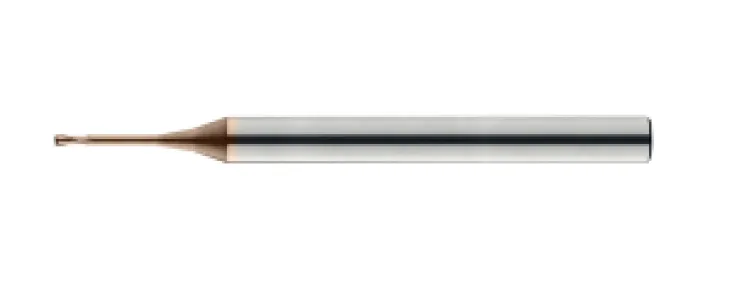 Kraft 0.5x0.5x2x50x4mm Mikro Köşe Radyüs Karbür Parmak Freze