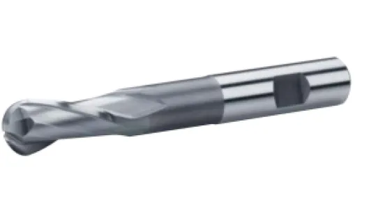 Fett 11mm Zps Dın1889 Hss Co8 2 Ağızlı Kısa Küresel Parmak Freze