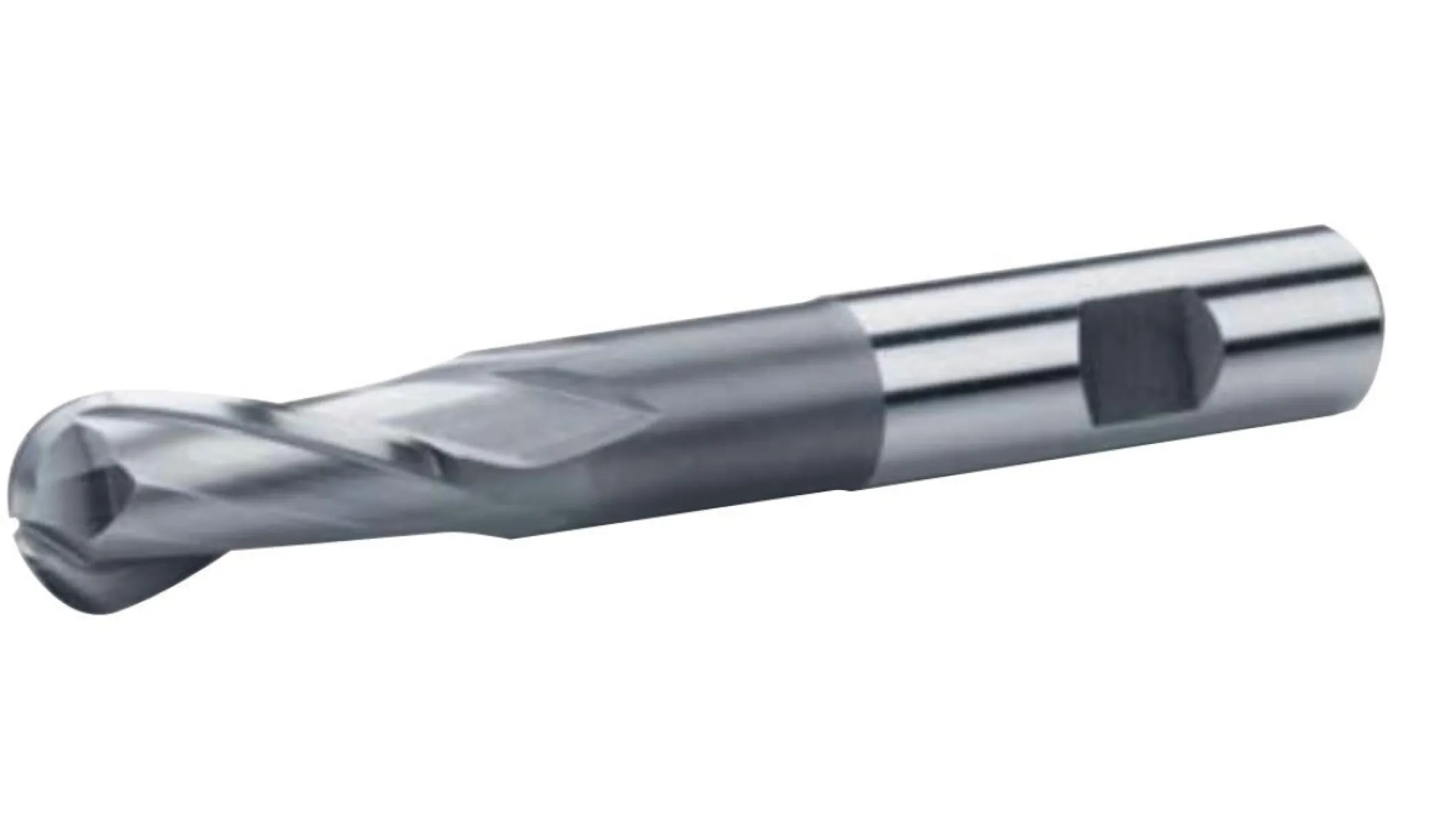 Fett 22mm Zps Dın1889 Hss Co8 2 Ağızlı Kısa Küresel Parmak Freze