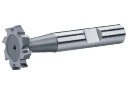Fett 32,5X6mm Zps Dın850 Hss Co5 Çapraz Dişli T Yarık Freze