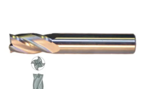 Fett 7mm Mastercut Standart Sert Metal 4 Ağızlı Karbür Parmak Frezesi
