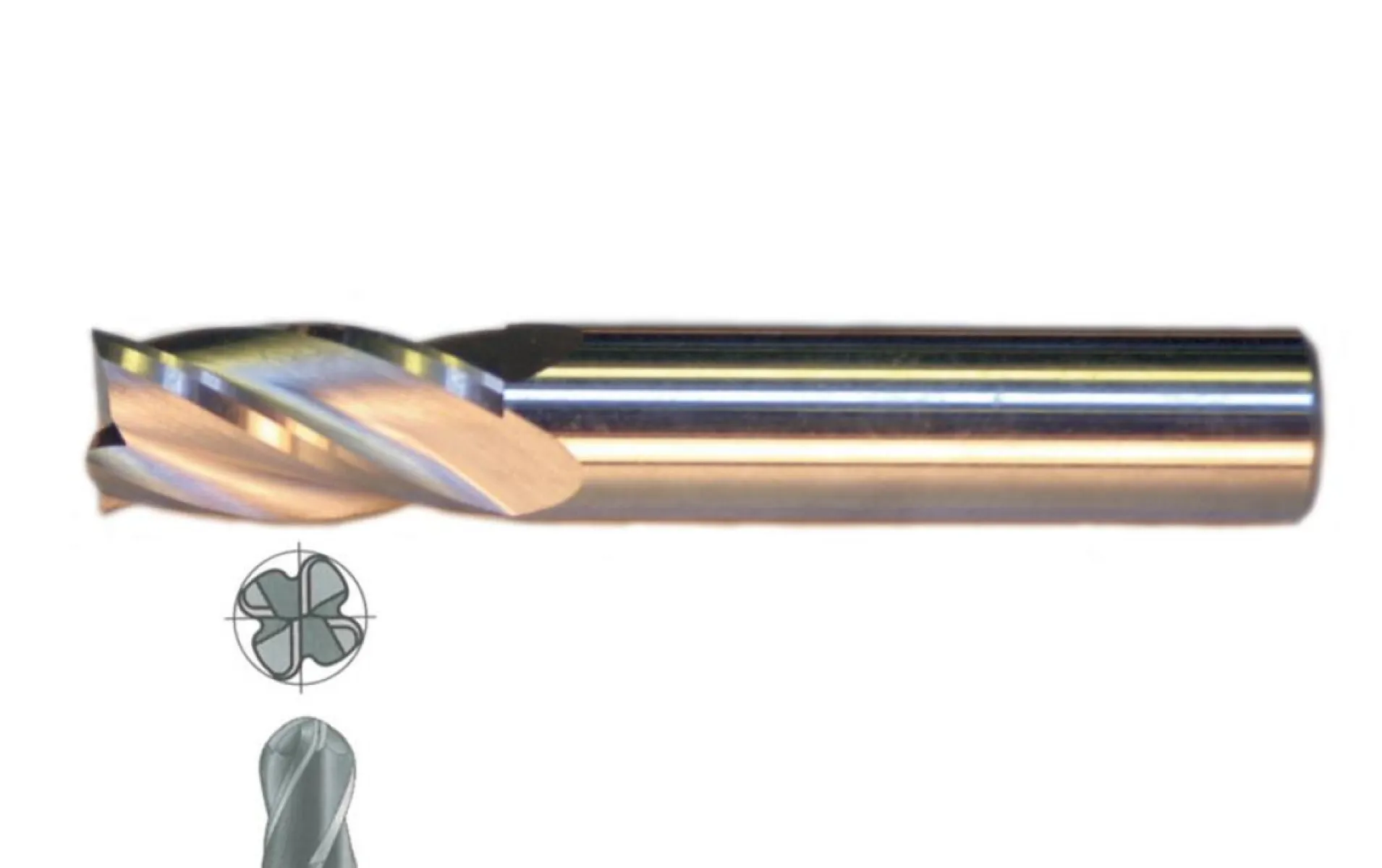 Fett 1,5mm Mastercut Standart Sert Metal 4 Ağızlı Küresel Karbür Parmak Frezesi
