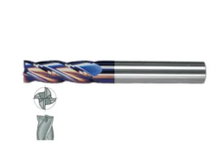 Fett 11mm Mastercut Standart Sert Metal Tıaln 4 Ağızlı Karbür Parmak Frezesi